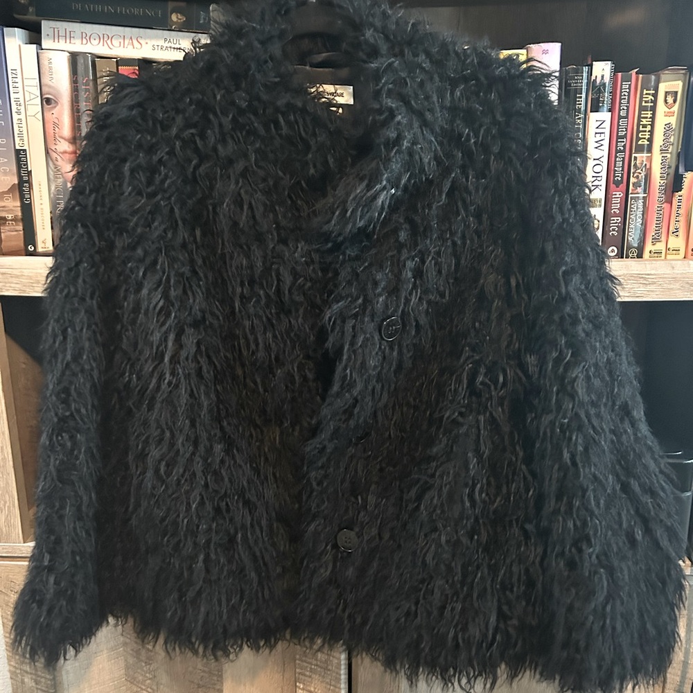 Zadig & Voltaire faux fur jacket